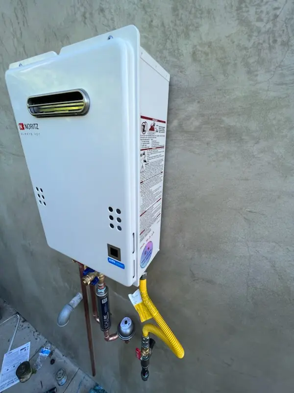 Tankless water heater installation for New Germany homes
